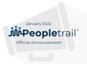 Peopletrail January 2022 announcement graphic